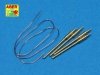 Aber 350L-29 Set of 4 pcs 130mm barrels for AK-130 Russian Navy (1:350)